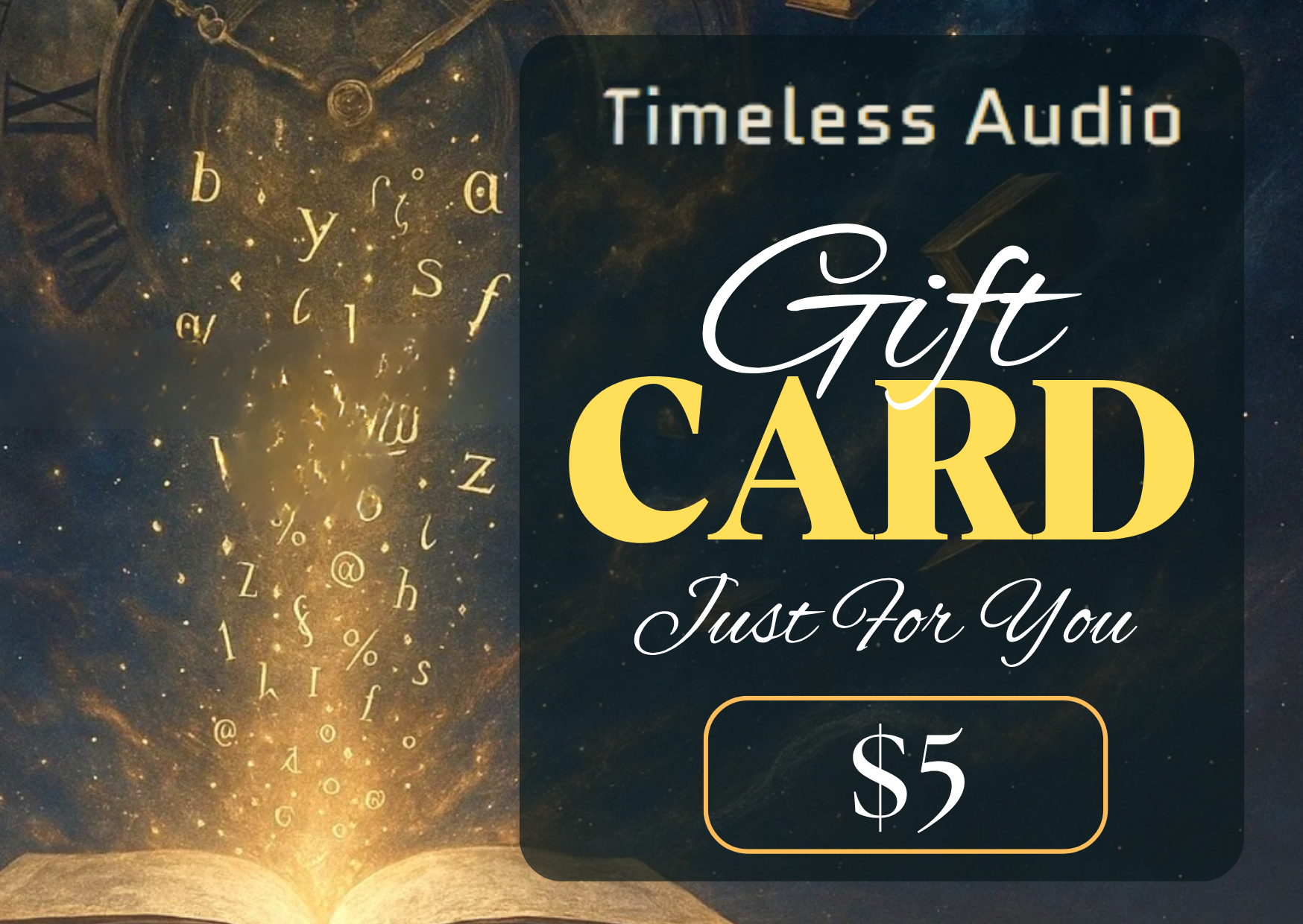 Timeless Audio Gift Card