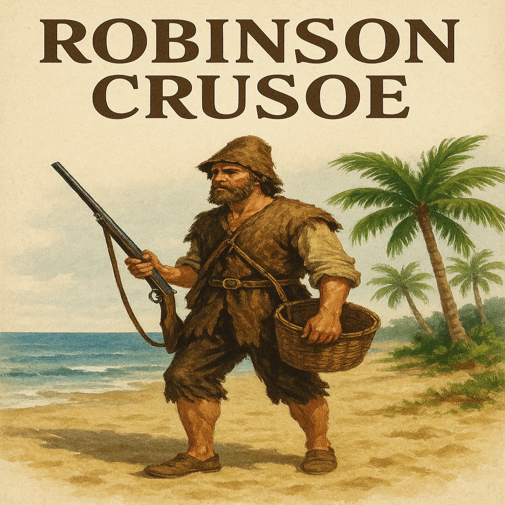 Robinson Crusoe on the Shoreline
